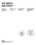 Boston Acoustics HSi470T2 Specifications