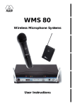 AKG WMS 80 Specifications