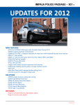 Chevrolet Impala Police 2012 Owner`s manual