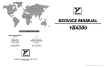 YORKVILLE YBA300 Service manual