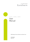 Eurotherm 3216i User manual