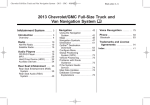 Chevrolet 2013 Full-Size Van System information