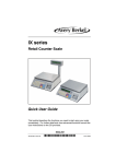 Avery Berkel IX Series User guide