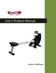 Matrix Rower Product manual