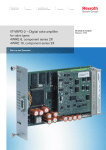 Bosch VT-VRPD-2 User`s manual