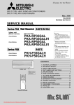 Mitsubishi PKA-RP50GAL Service manual