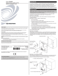 Crestron C2N-SDC Installation guide