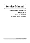 ViewSonic ViewPoP P103 Service manual