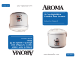 Aroma ARC-830CA Instruction manual