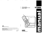 VTech VT2900 Specifications