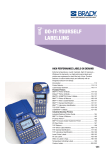 Brady LabelMark 3.2 Specifications