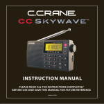 C. Crane CC Skywave Instruction manual