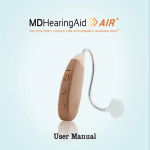 MDHearingAid AIR Specifications