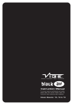 Vibe BlackAir 69 Instruction manual