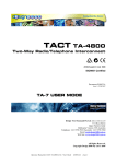 Desighn2000 TACT TA-4800 Specifications