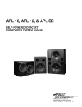 Apogee APL-10 Specifications