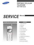 Samsung SCH-1500 series Specifications