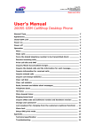 Alinea 200SS User`s manual