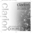 Clarion OHMD74 Specifications