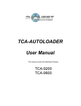 R-Quest TCA-9800 User manual