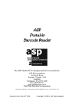 ASP Portable BCR Technical information