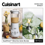 Cuisinart CB-9 Specifications