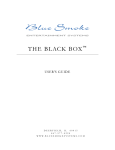 Blue Smoke THE BLACK BOX User`s guide