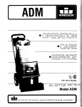 Windsor ADM Service manual