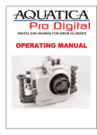 Aquatica Digital D2 Series Instruction manual