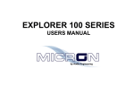 Micron POCKET TRANSMITTER TX716A Instruction manual