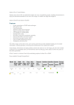 Spec Sheet