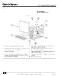 HP Compaq dc5800 QuickSpecs