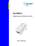 Allnet ALL168211 User`s manual
