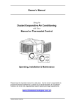 Climate Technologies TEK600 Series Owner`s manual