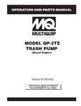 MULTIQUIP EC-42S Specifications