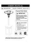 BOND MANUFACTURING HYPH50061-38 User`s manual