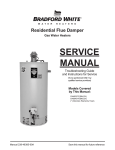 Bradford White D4504S*F(BN Service manual