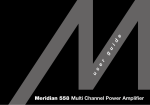 Meridian 558 User guide
