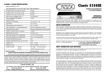 Canon Classic 5350SE Operating instructions