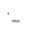 Apple MA790Z/A - iWork '08 - Mac User guide