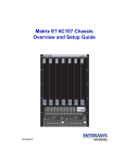Enterasys Matrix E7 Setup guide