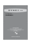 Dynex DX-60D260A13 User guide