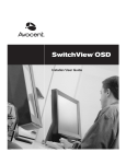Avocent SWITCHVIEW OSD - User guide