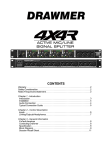 Drawmer 4X4R Specifications