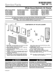 American Standard IFD AIR CLEANER System information