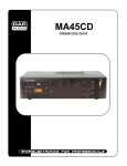 DAPAudio MA45CD Product guide