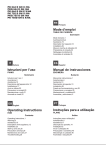 Ariston PKQ 755 D GH Operating instructions