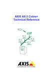 Axis NPS 630 User`s manual