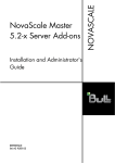 Bull NovaScale Master 5.1 Installation guide