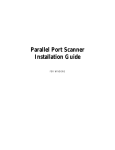 Visioneer 3300 Installation guide